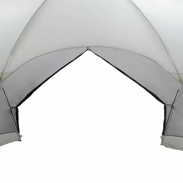 Sääsevõrguga aiatelk katuse ja õhuavaga, hall, 434 x 434 x 230 cm – 10