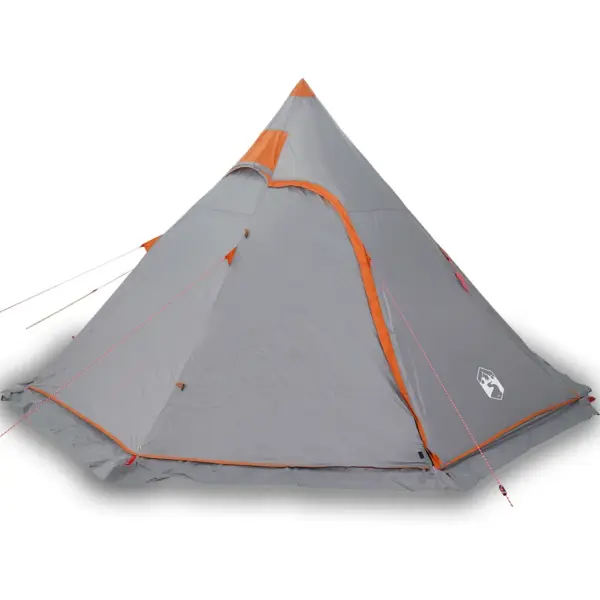 Hall veekindel tipi matkatelk 5 inimesele varikatusega, 366 x 366 x 205 cm – 2