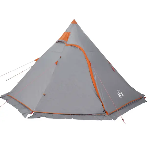 Hall veekindel tipi matkatelk 5 inimesele varikatusega, 366 x 366 x 205 cm – 3