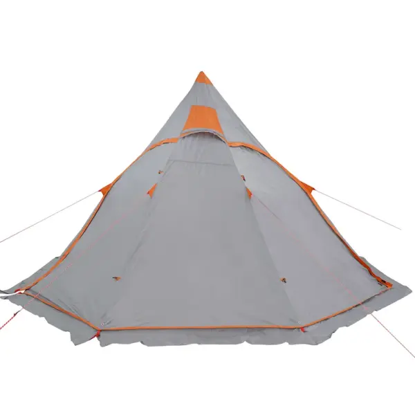Hall veekindel tipi matkatelk 5 inimesele varikatusega, 366 x 366 x 205 cm – 5