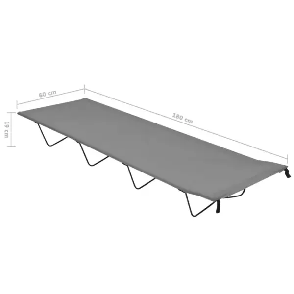 Hallid matkavoodid, 2 tk, 180 x 60 x 19 cm, 600D oxford-kangas ja teras – 7