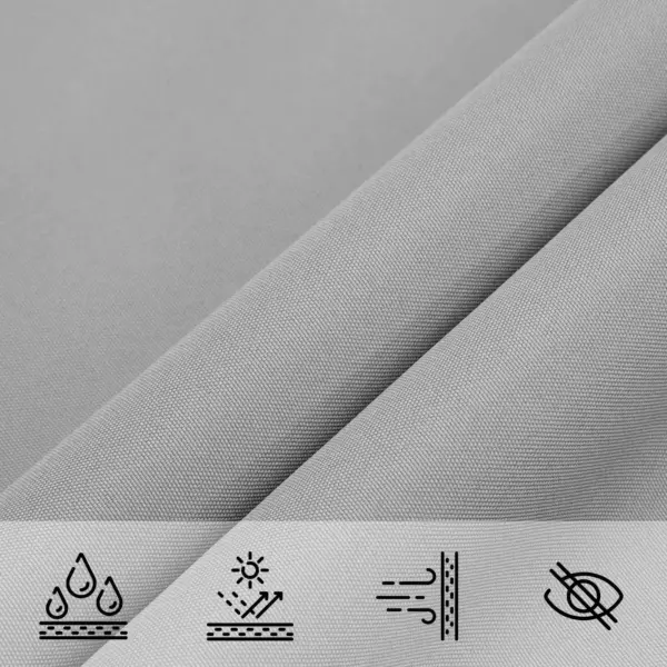 Helehall UV-kindel päikesepuri 6 x 2 m, 100% Oxford-polüester – 6