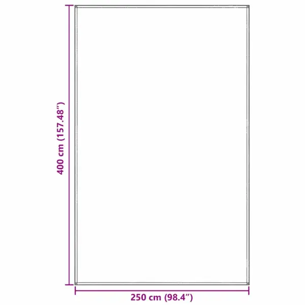 Helehall telgivaip 400 x 250 cm, polüetüleen – 9