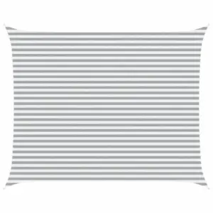 Ristkülikukujuline päikesepuri, helehall-valge, 5 x 4 m, polüester Oxford