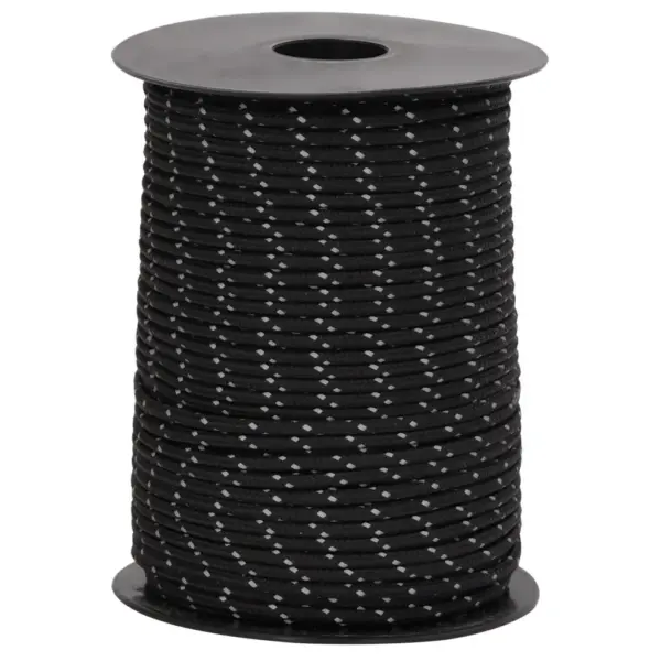Helkuriga telginöör kinnitusaasadega, must, 50 m, 3 mm - 4