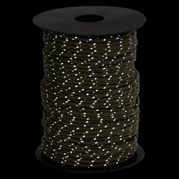 Helkuriga telginöör alumiiniumist kinnitusaasadega, roheline, 50 m, 3 mm - 3