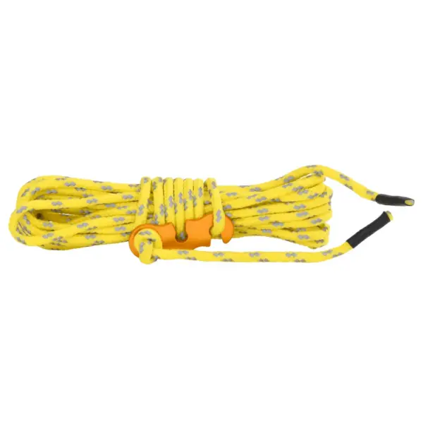 Helkuriga telginöörid alumiiniumist kinnitusaasadega, 8 tk, 4 m, 4 mm, 140 kg, kollane - 3