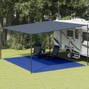 Telgimatt sinine HDPE, ilmastikukindel, 400 x 500 cm