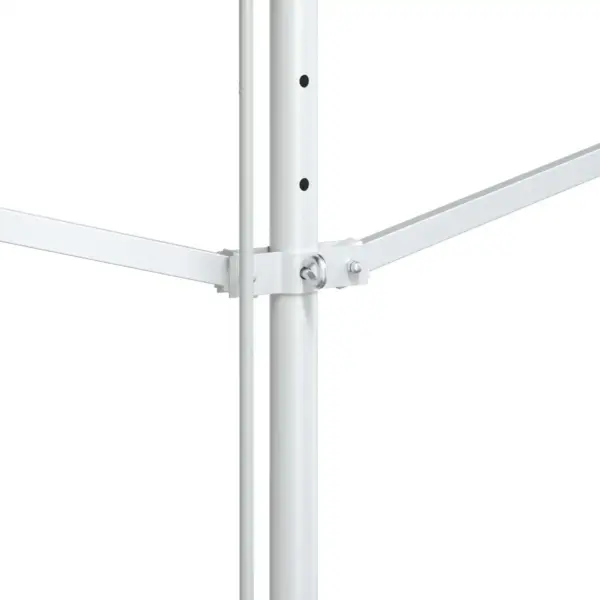 Iseseisev terrassivarikatus käsiväändaga, antratsiit, 4 x 3 m, polüester, terasraam – 8