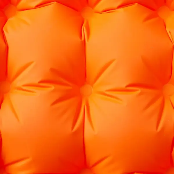 Isetäituv matkamadrats padja ja jalgpumbaga, 1 inimesele, oranž, 200 x 75 x 10,5 cm – 3