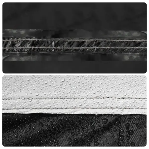 Veekindel kahekohaline kuppeltelk pimendava valge kangaga, 320 x 140 x 120 cm – 13