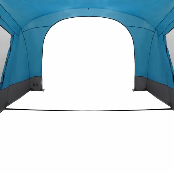 Karavani telk 3 inimesele, sinine, veekindel, 330 x 252 x 245 cm – 11