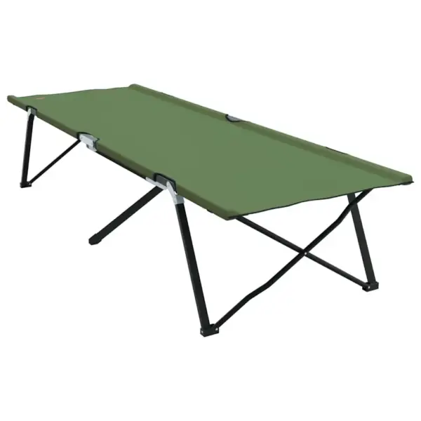 Kokkuklapitav telgvoodi komplekt, 2 tk, roheline, Oxford-kangast, 206 x 76 x 47 cm – 8