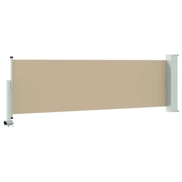 Kokkupandav külgmarkiis terrassile ja rõdule, kuni 300 cm, 100% polüester, metallraam – 5