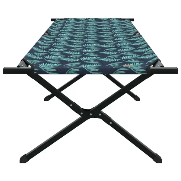 Kokkupandav telgvoodi komplekt, 2 tk, metsamustriga Oxfordi kangas, terasraam, 210 x 80 x 46 cm – 5