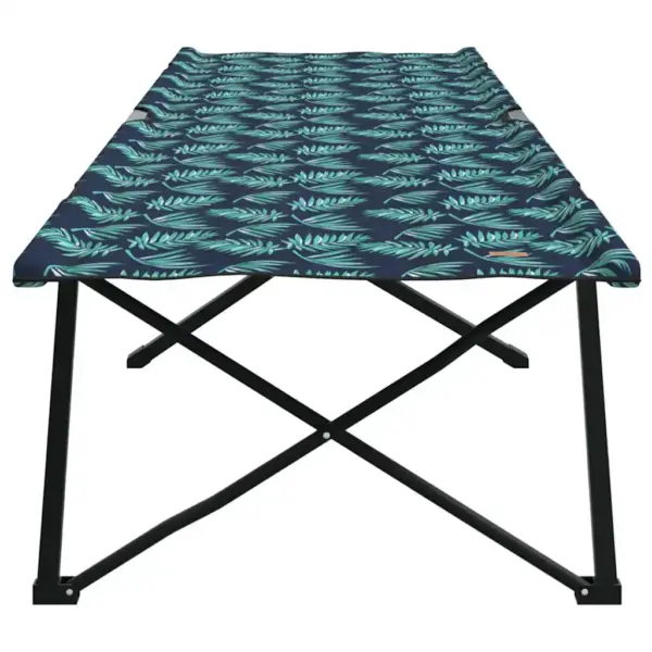 Kokkupandav telgvoodi lehemustriga, metsaroheline, 206 x 76 x 47 cm – 4