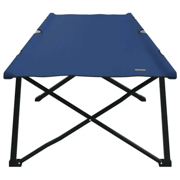 Kokkupandav telkimisvoodi, 2 tk, sinine, Oxford-kangas ja teras, 206 x 76 x 47 cm – 5
