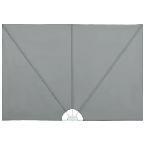 Kokkupandav terrassi külgmarkiis, hall, 300 x 200 cm – 2