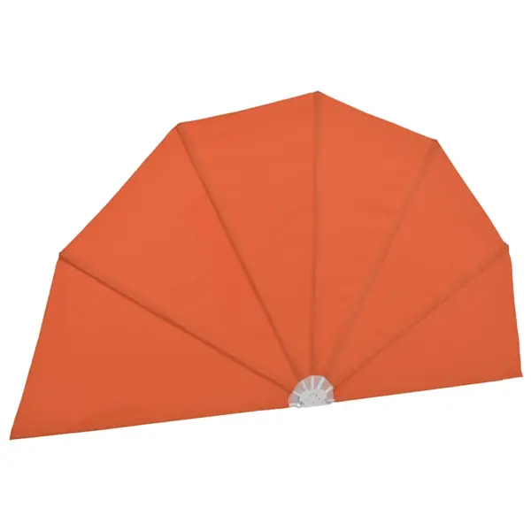 Kokkupandav terrassi külgmarkiis, terrakota, 200 cm - 5