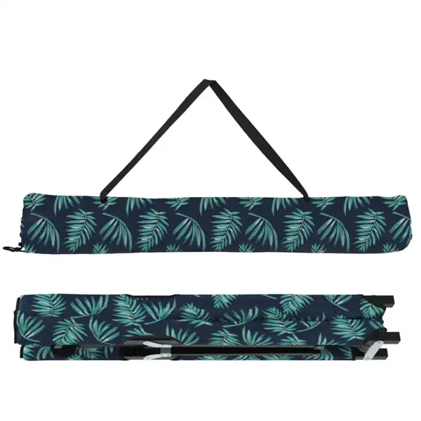 Kokkupandavad telgvoodid lehemustriga, 2 tk, metsaroheline, Oxford-kangas ja teras, 206 x 76 x 47 cm – 6