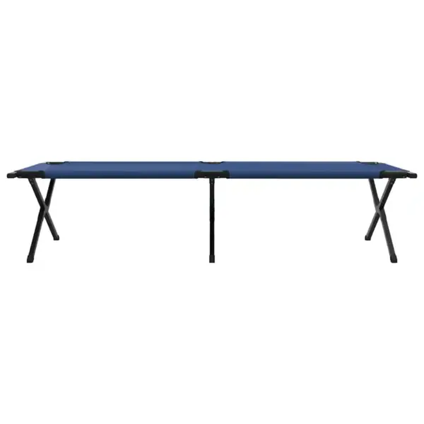 Kokkupandavad telgvoodid 2 tk, sinine, Oxfordi kangas, terasraam, 210 x 80 x 46 cm – 7