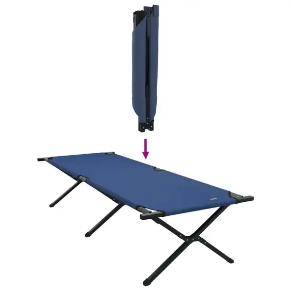 Kokkupandavad telgvoodid 2 tk, sinine, Oxfordi kangas, terasraam, 210 x 80 x 46 cm – 10