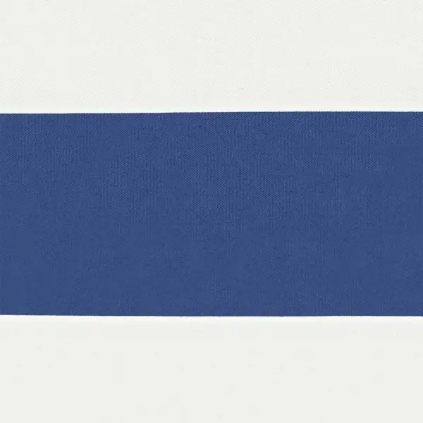 Kolmnurkne päikesepuri terrassile, sinine-valge, 5 x 6 x 6 m, polüester Oxford – 9