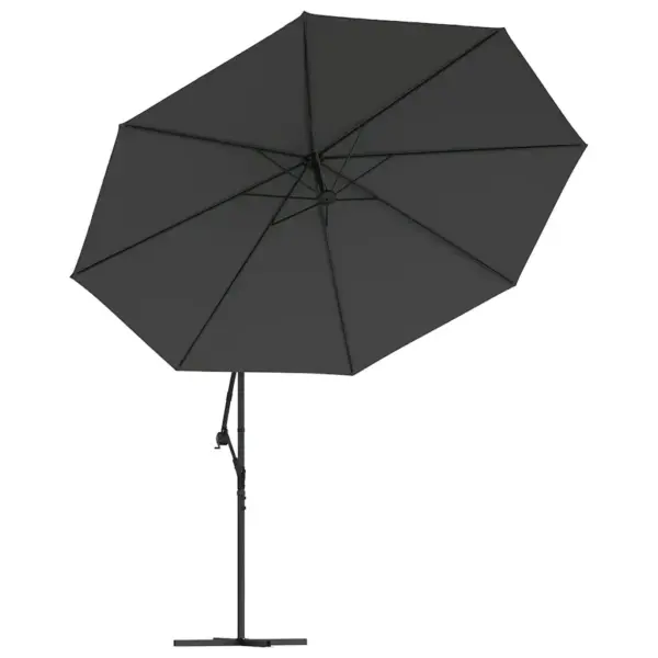Päikesevari konsoolkonstruktsiooniga ristalusel, 350 cm, antratsiithall - 4
