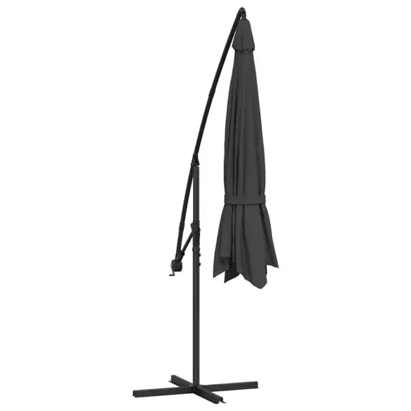 Päikesevari konsoolkonstruktsiooniga ristalusel, 350 cm, antratsiithall - 6