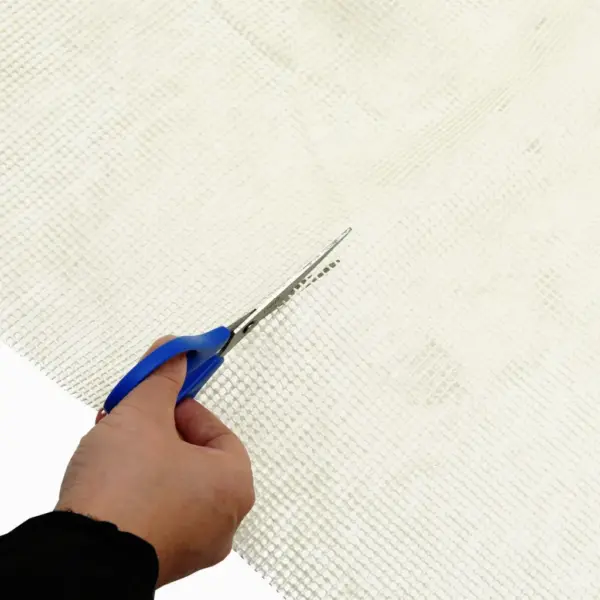 Telgivaip haagissuvilale ja telgile, PVC-vahtkattega võrk, kreemjasvalge, 6 x 2,5 m – 4