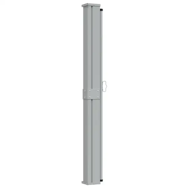 Lahtitõmmatav terrassi ja rõdu külgmarkiis, must, 160 x 0–300 cm – 5
