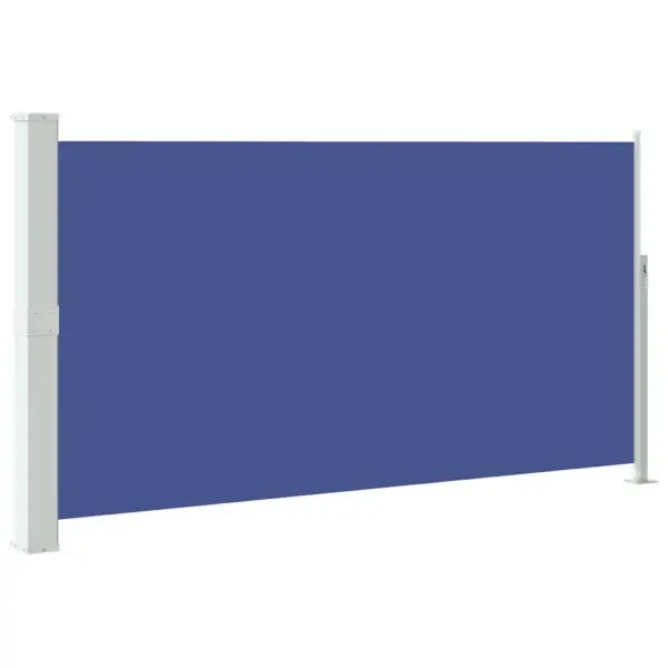 Lahtitõmmatav terrassi ja rõdu külgmarkiis, UV-kindel, 170 x 300 cm, sinine – 2