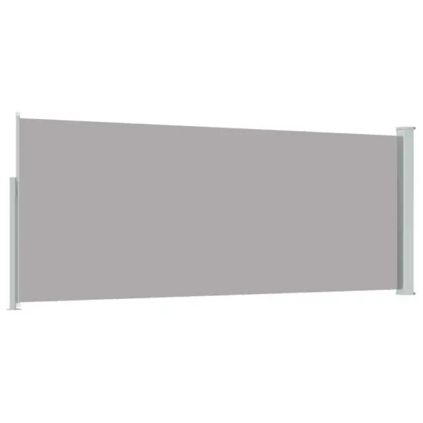 Lahtitõmmatav külgsein tuule- ja privaatsuskaitseks, hall, 120 x 300 cm – 6