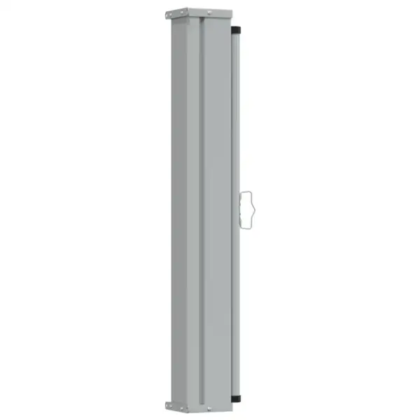 Lahtitõmmatav terrassi külgmarkiis privaatsuseks, hall, 100 x 300 cm – 5
