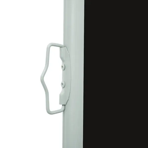 Lahtitõmmatav terrassi külgmarkiis, must, 120 x 0–500 cm – 9
