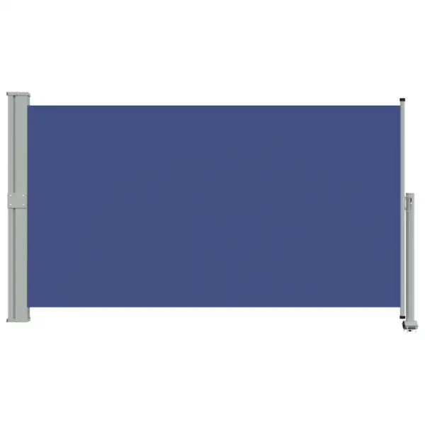 Lahtitõmmatav terrassi ja rõdu külgmarkiis, sinine, 140 x 300 cm – 4