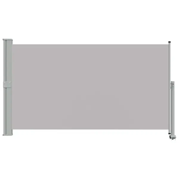 Lahtitõmmatav terrassi ja rõdu külgsein, hall, 140 x 300 cm – 3
