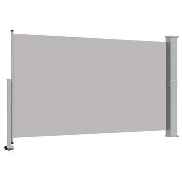 Lahtitõmmatav terrassi ja rõdu külgsein, hall, 140 x 300 cm – 6