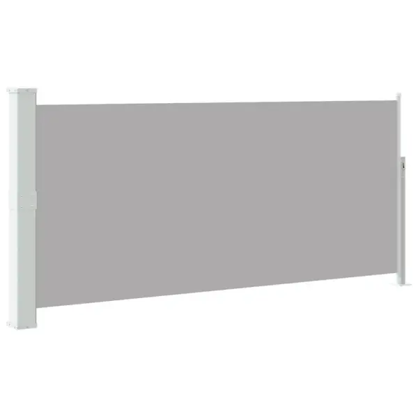 Lahtitõmmatav terrassi külgsein privaatsuseks, hall, 140 x 300 cm - 2