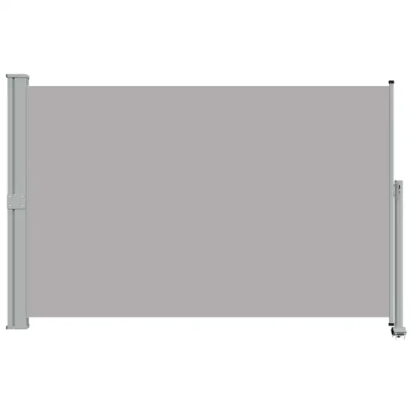 Lahtitõmmatav terrassi külgsein privaatsuseks, hall, 160 x 300 cm – 4