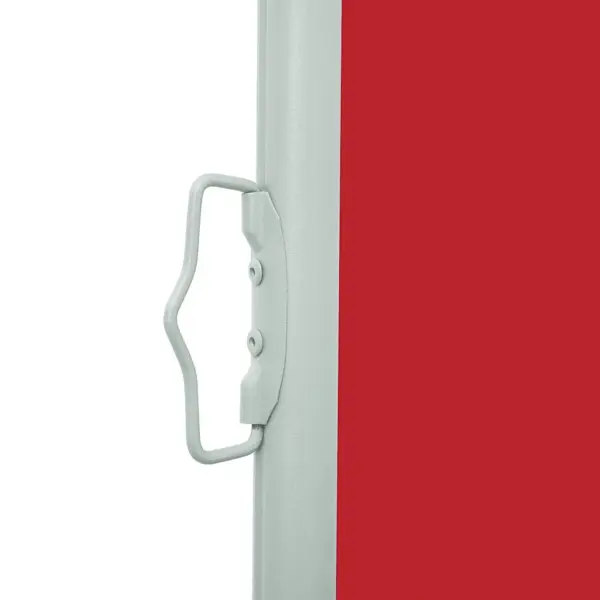 Lahtitõmmatav terrassi külgsein privaatsuseks ja tuulekaitseks, punane, 160 x 500 cm – 9