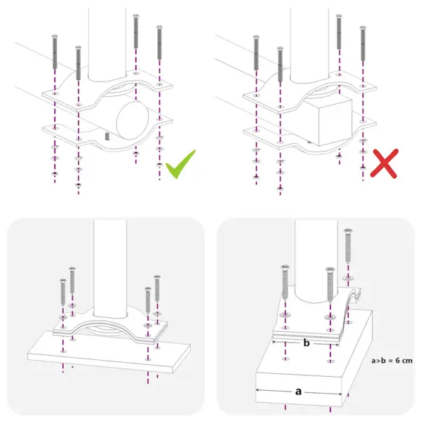 Lahtitõmmatav terrassi külgsirm privaatsuse tagamiseks, sinine, 100 x 300 cm – 10