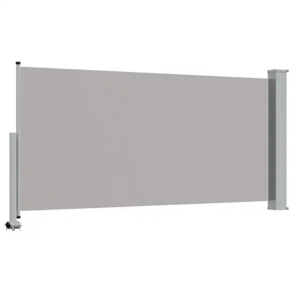 Lahtitõmmatav terrassi ja rõdu külgsirm, hall, 120 x 300 cm – 7