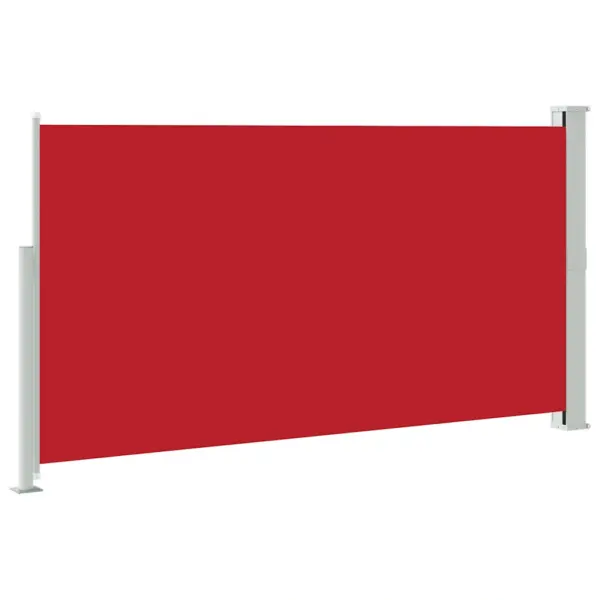 Lahtitõmmatav terrassi külgsirm, punane, 170 x 300 cm – 7