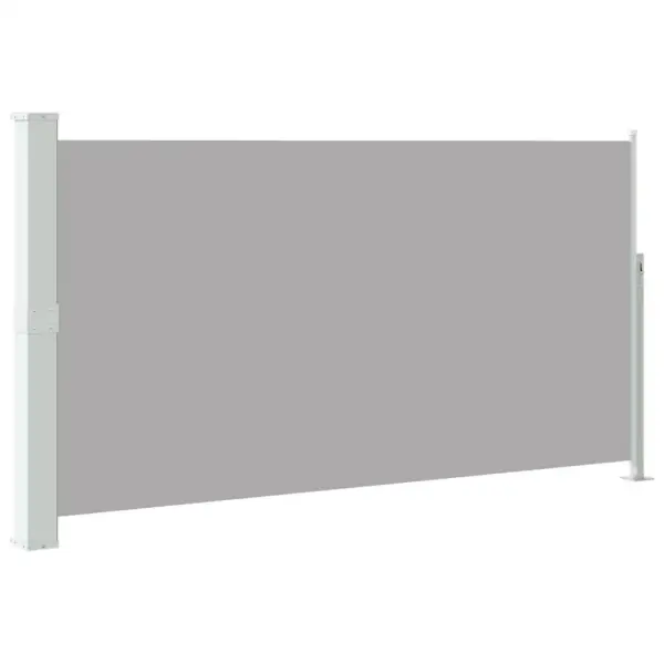 Lahtitõmmatav terrassi külgsirm, hall, 170 x kuni 300 cm – 2