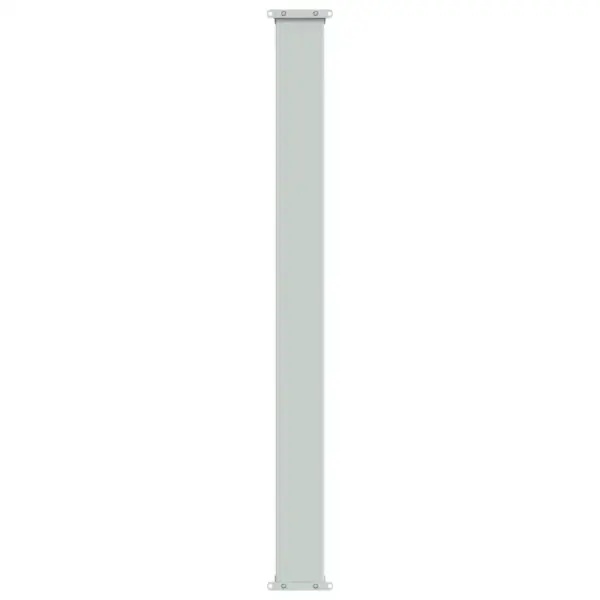 Lahtitõmmatav terrassi külgsirm, pruun, hall alus, 100 x 300 cm - 5