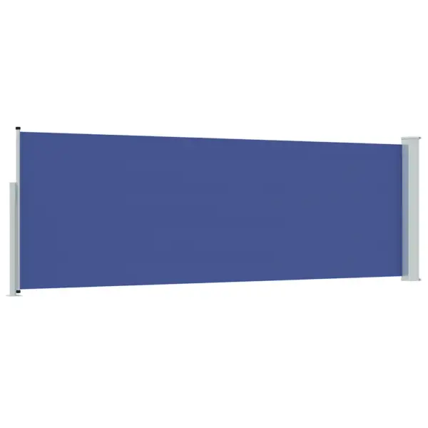 Lahtitõmmatav terrassi külgsirm, sinine, 100 x 300 cm – 6