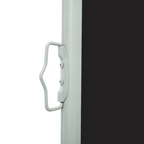 Lahtitõmmatav terrassi privaatsussein, 140 x 500 cm, must – 10