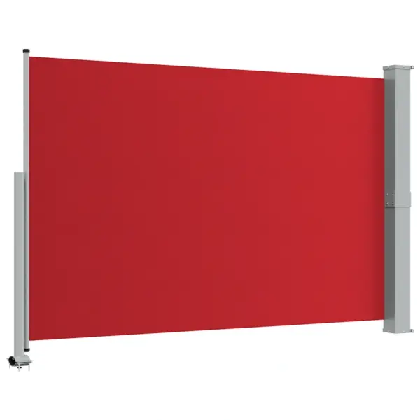 Lahtitõmmatav terrassi privaatsussein, punane, 160 x 300 cm - 7