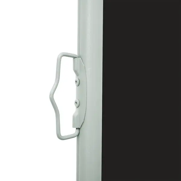 Lahtitõmmatav terrassi privaatsussein, UV-kindel, must, 170 x 0–300 cm – 8